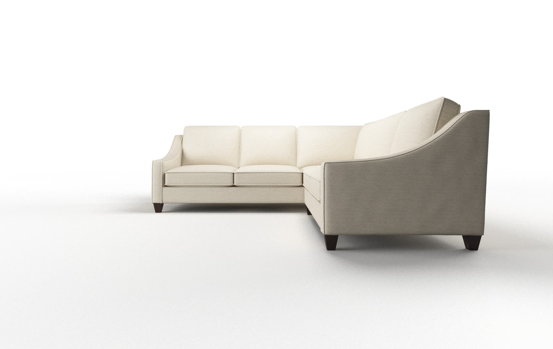Sanda Avenger Beach Sectional espresso legs 5