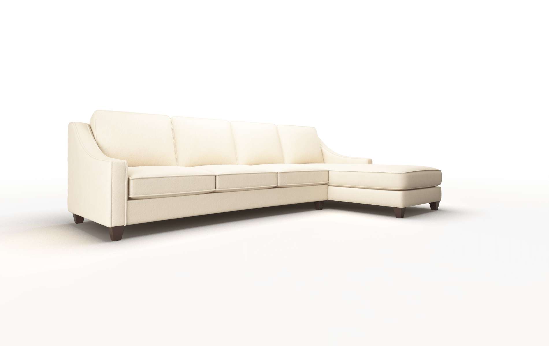 Sanda Bella Buckwheat Panel espresso legs 2