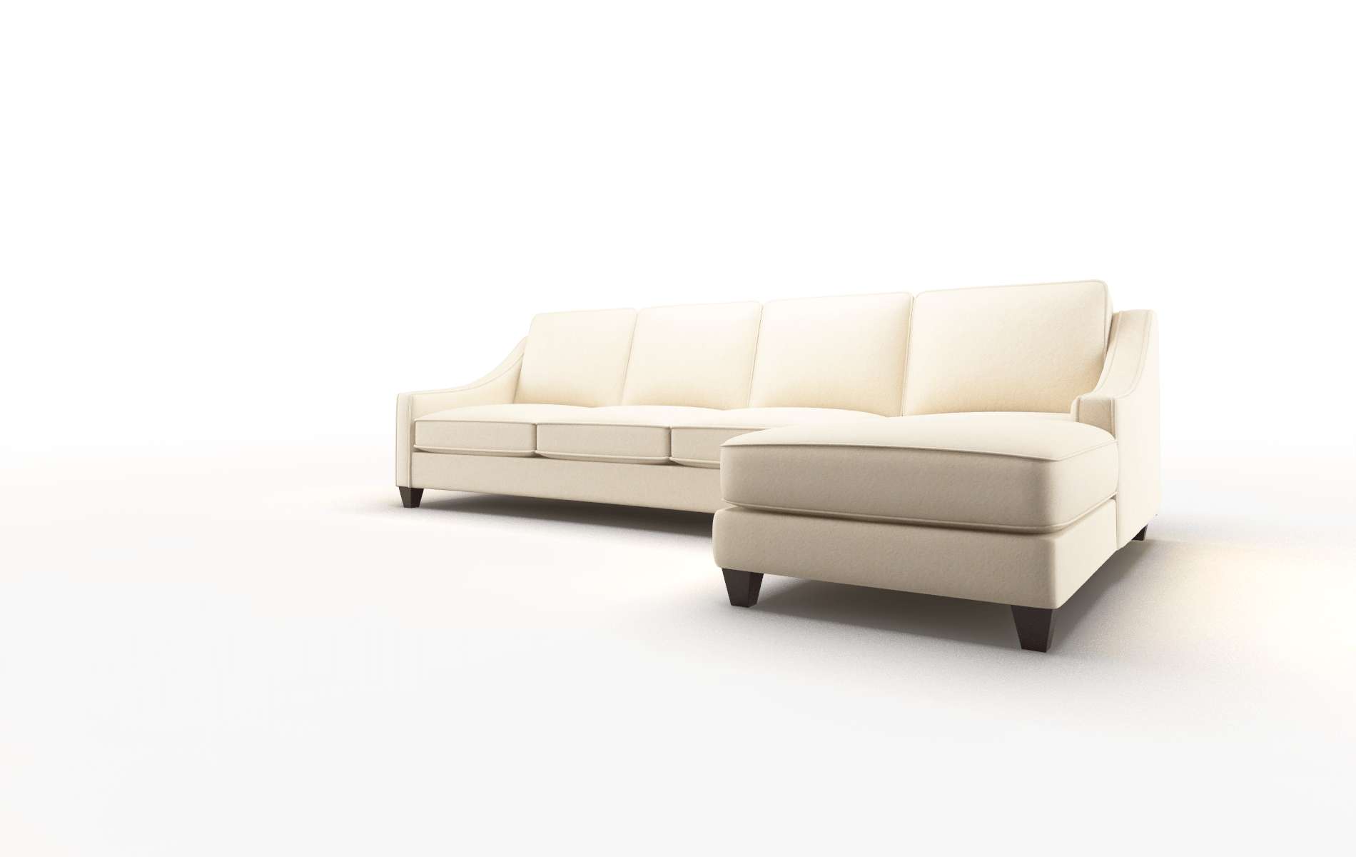 Sanda Bella Buckwheat Panel espresso legs 4