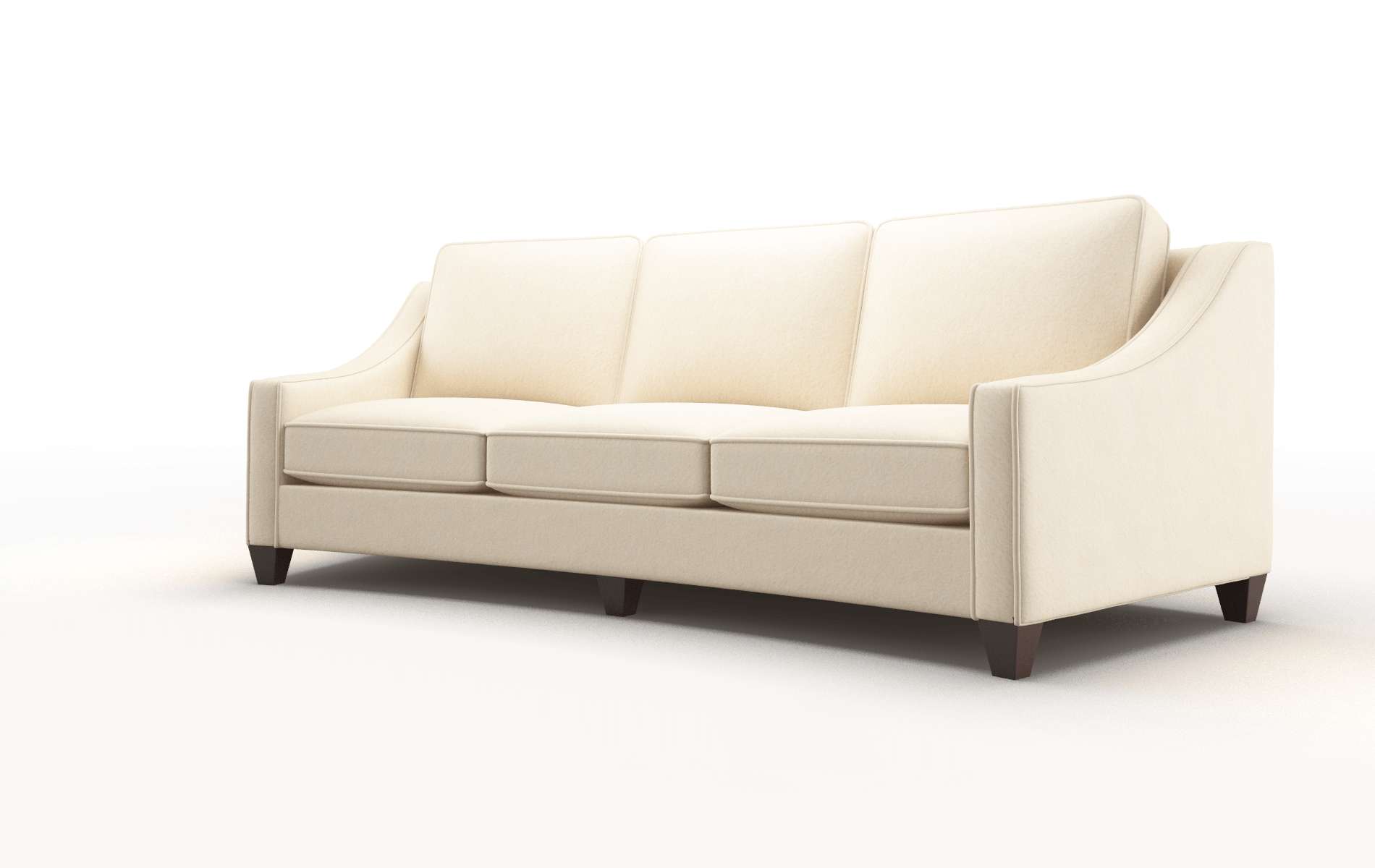 Sanda Bella Buckwheat Sofa espresso legs 4
