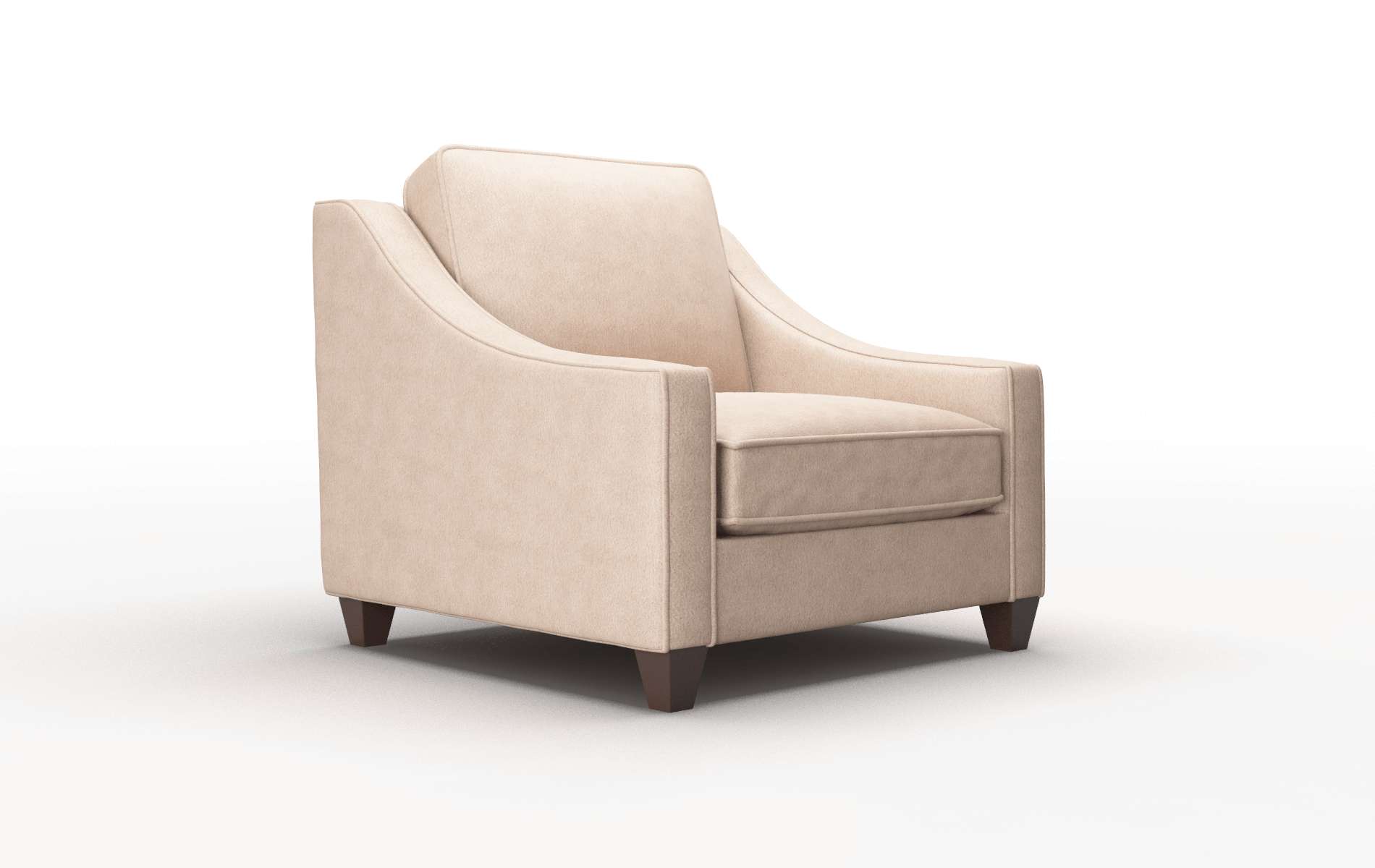 Sanda Bella Cocoa Chair espresso legs 2