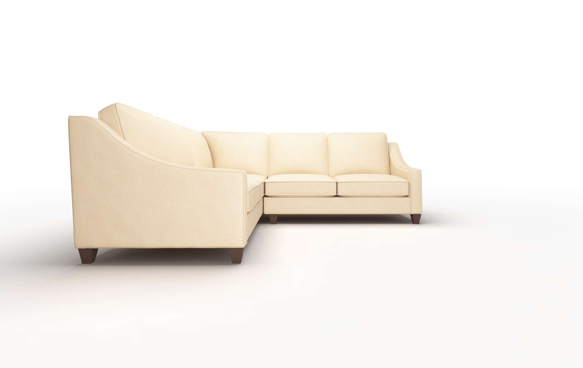 Sanda Bella Coffee Sectional espresso legs 2