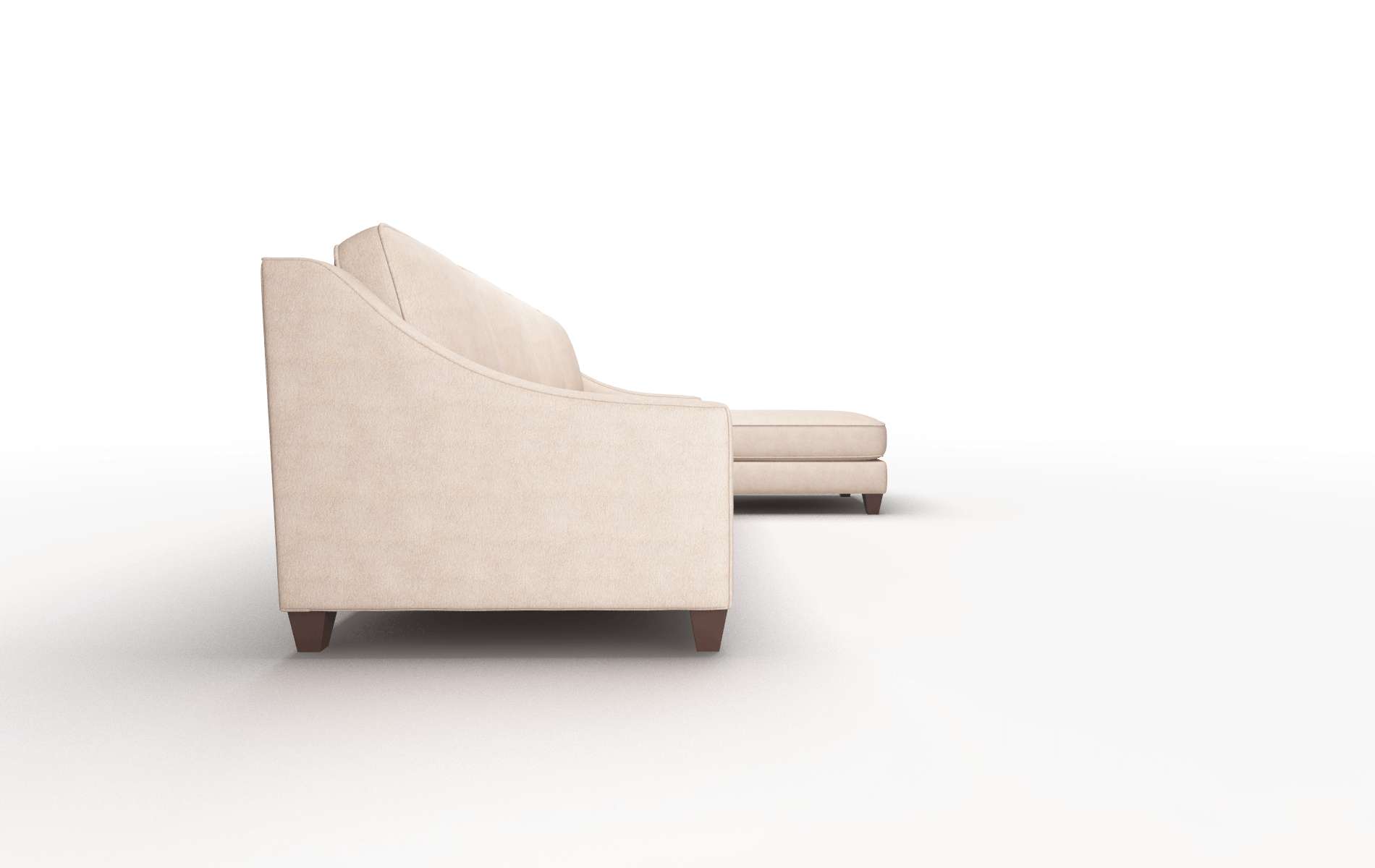 Sanda Bella Pewter Panel espresso legs 3