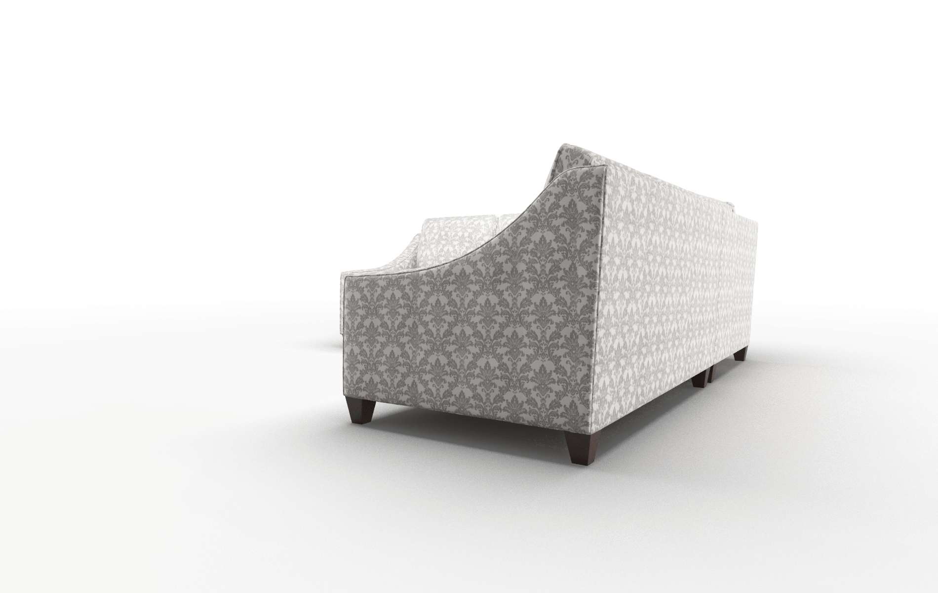 Sanda Bergamo Dove Sectional espresso legs 4