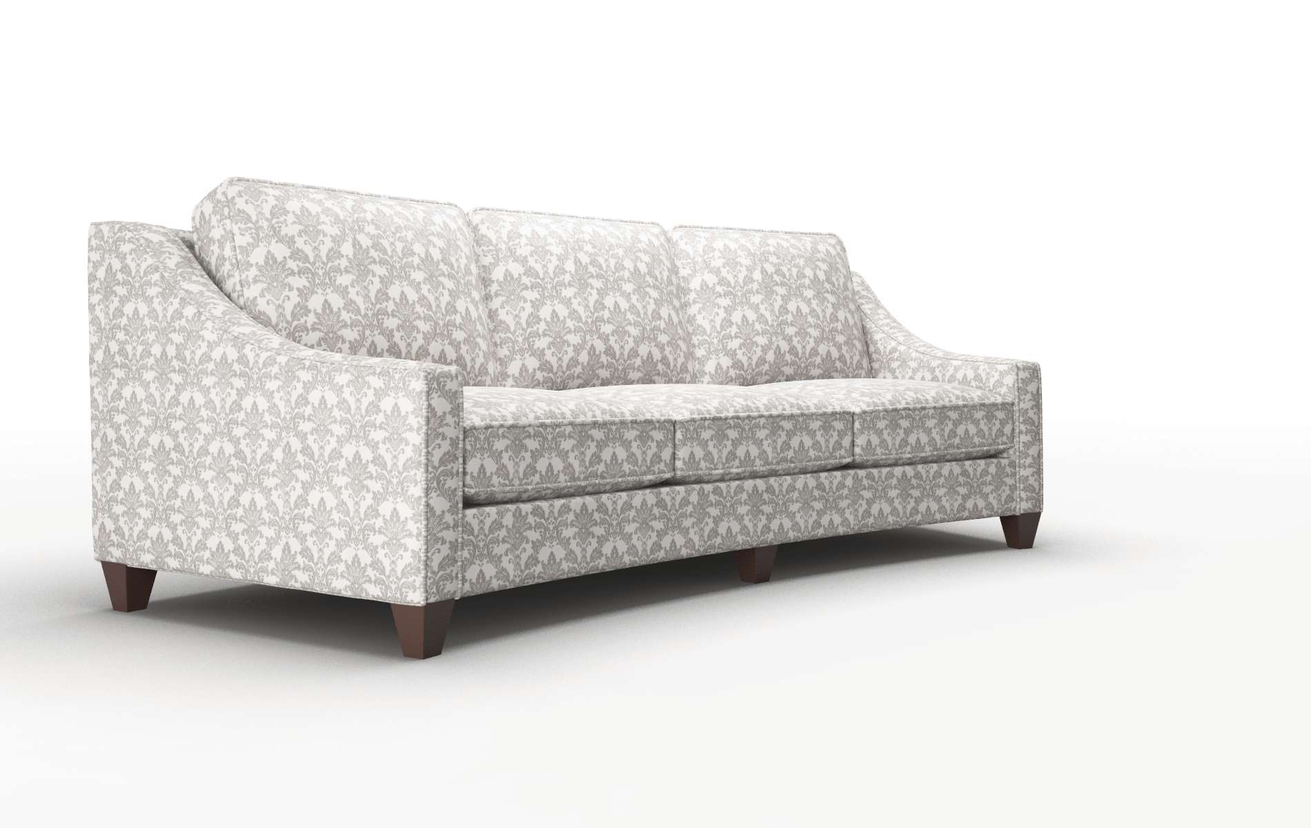 Sanda Bergamo Dove Sofa espresso legs 2