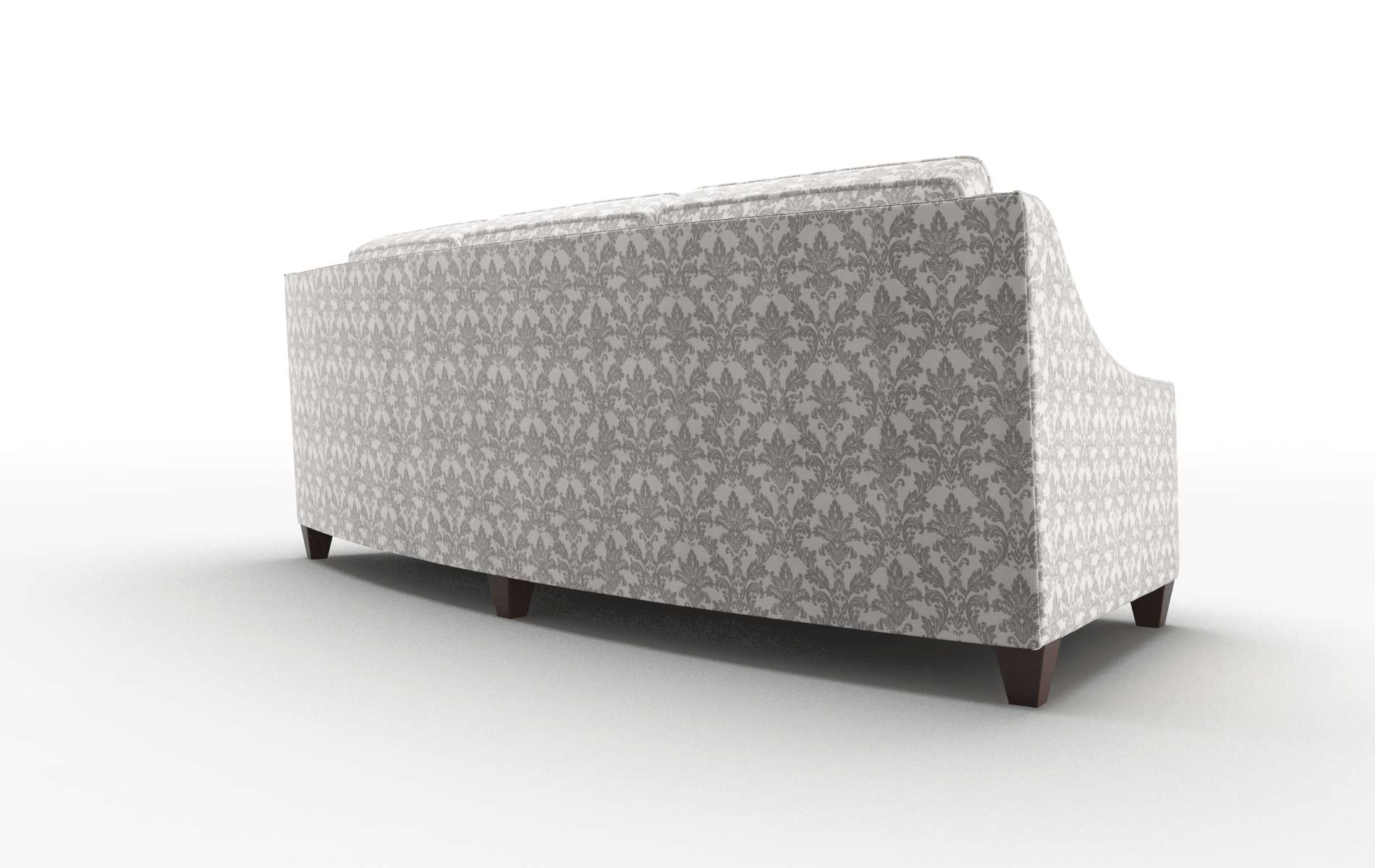 Sanda Bergamo Dove Sofa espresso legs 5
