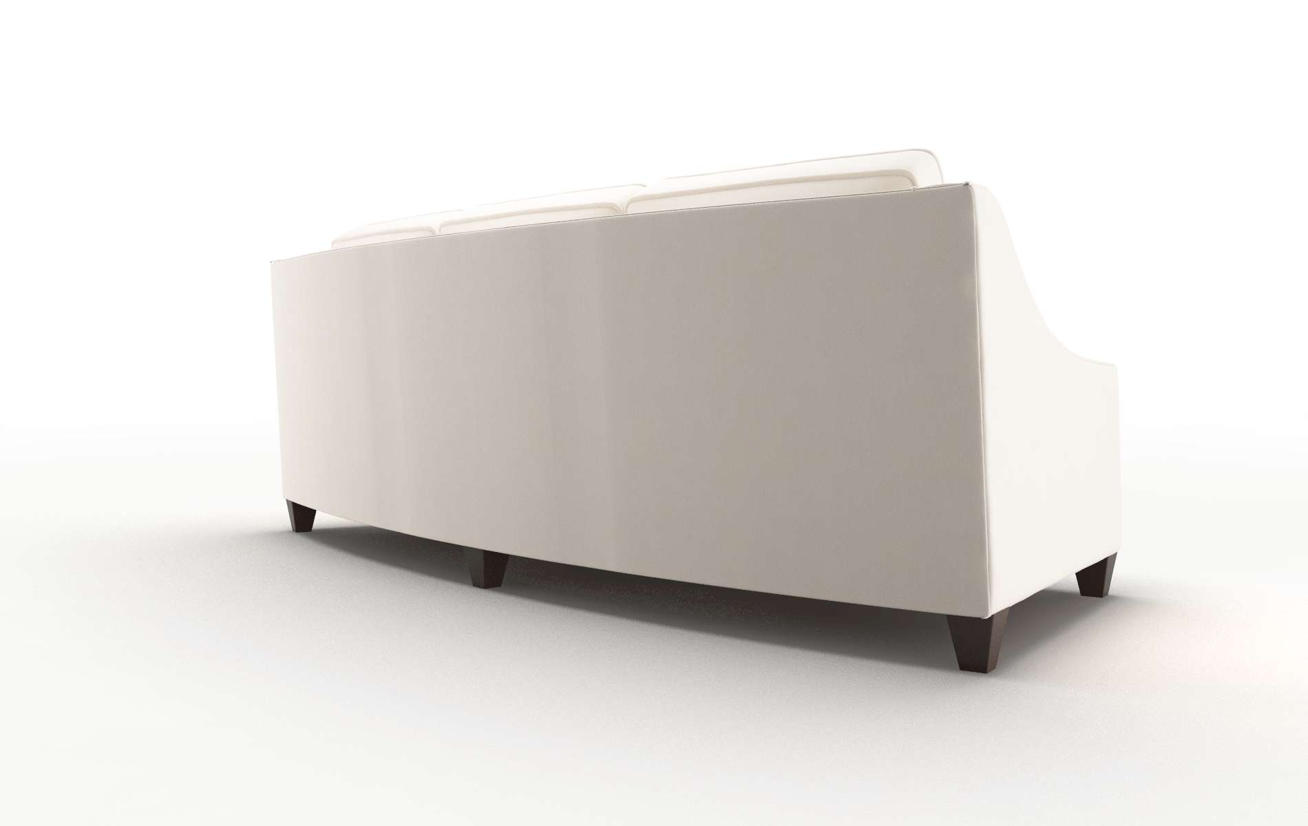 Sanda Blanche Milky Sofa espresso legs 5