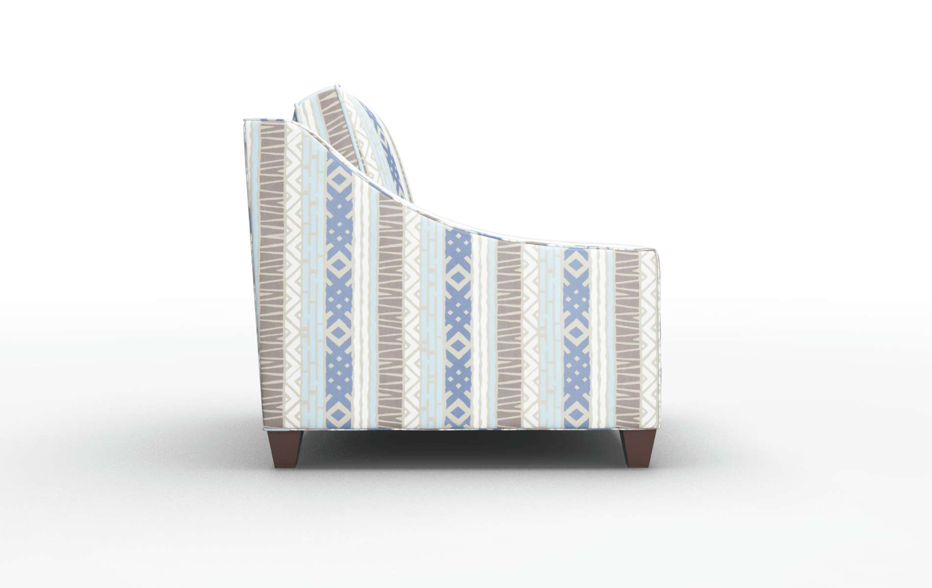 Sanda Bodhi Indigo Chair espresso legs 3