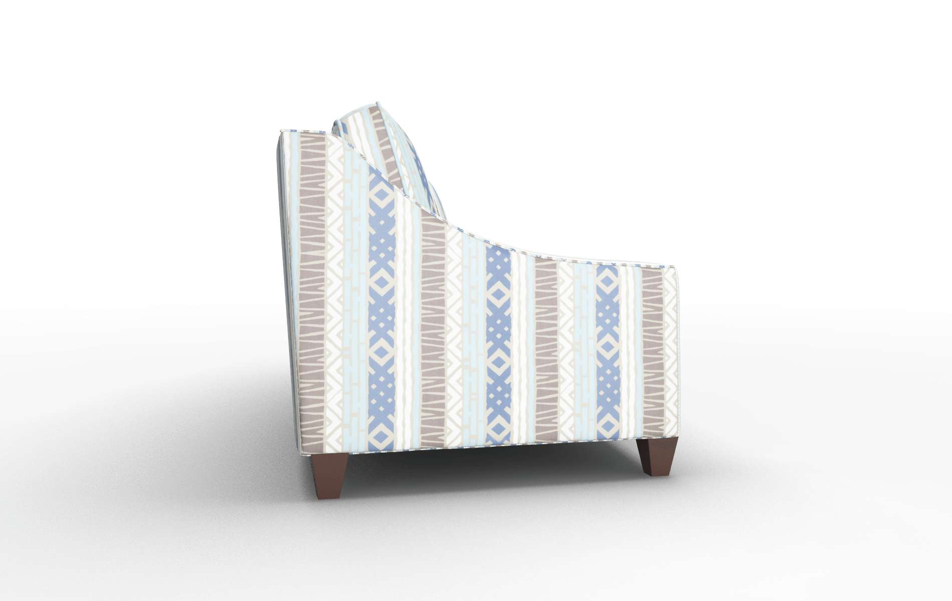 Sanda Bodhi Indigo Sofa espresso legs 3