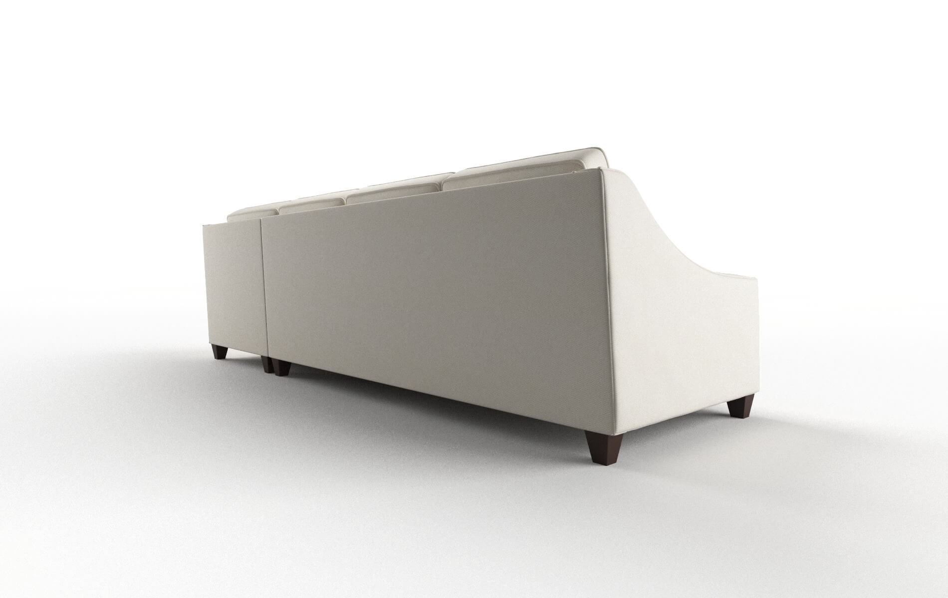 Sanda Bungalow Ivory Panel espresso legs 5