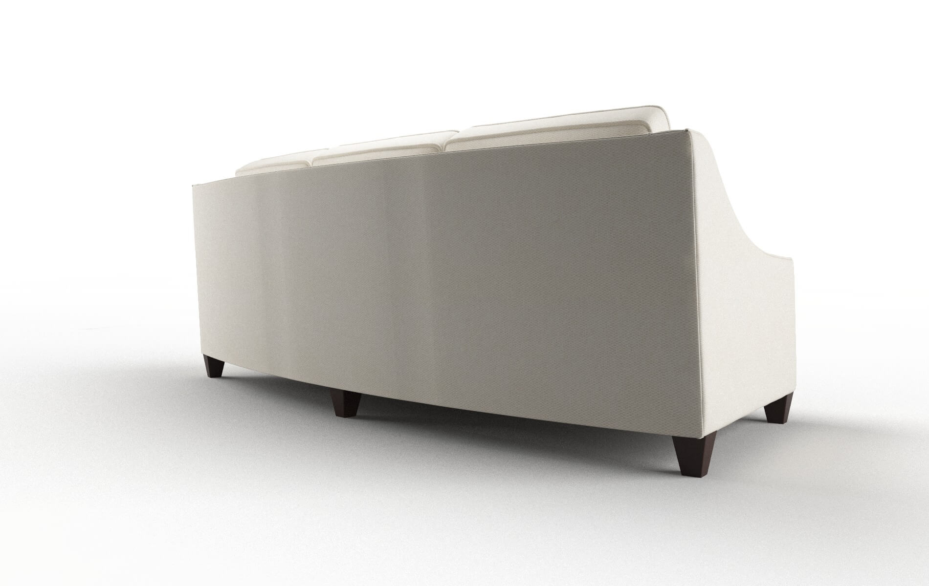 Sanda Bungalow Ivory Sofa espresso legs 5