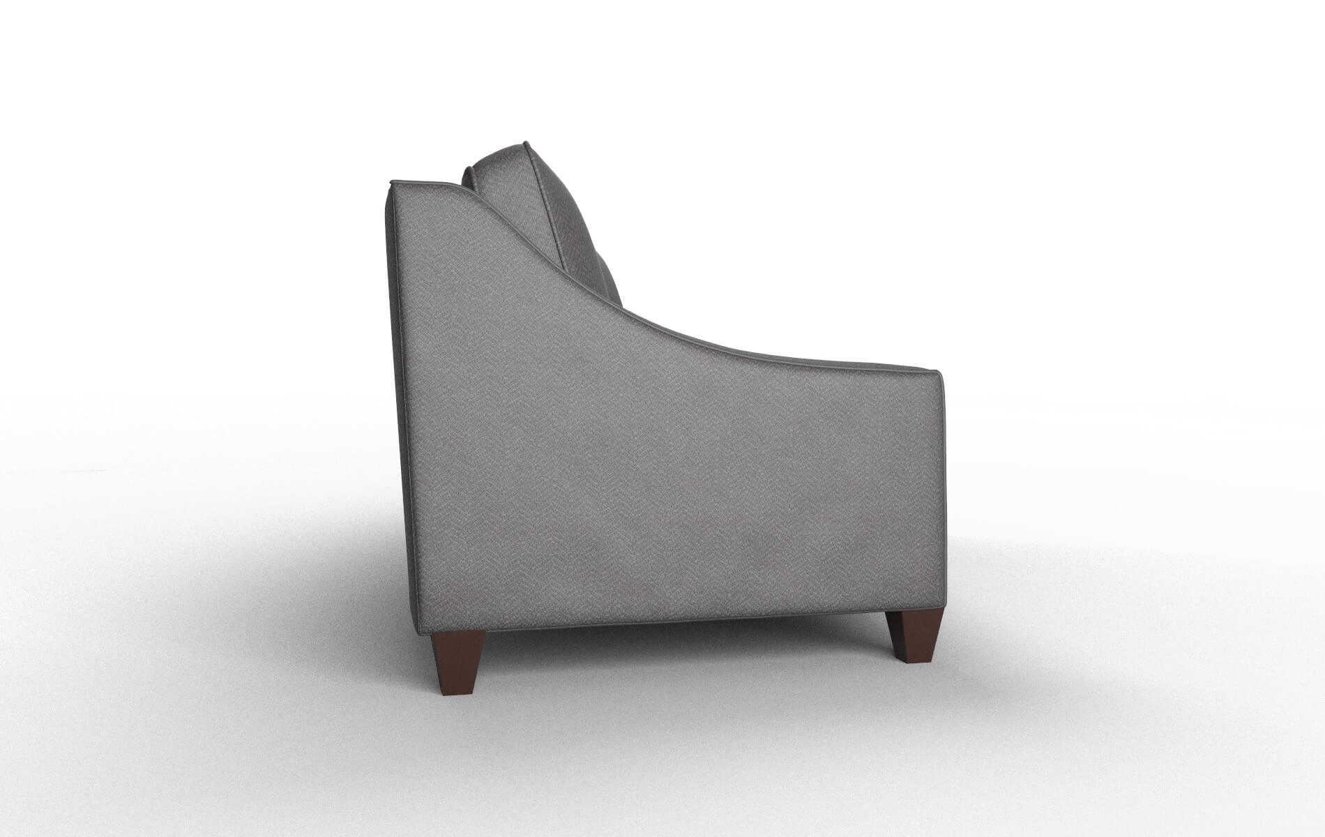 Sanda Catalina Charcoal Sofa espresso legs 3