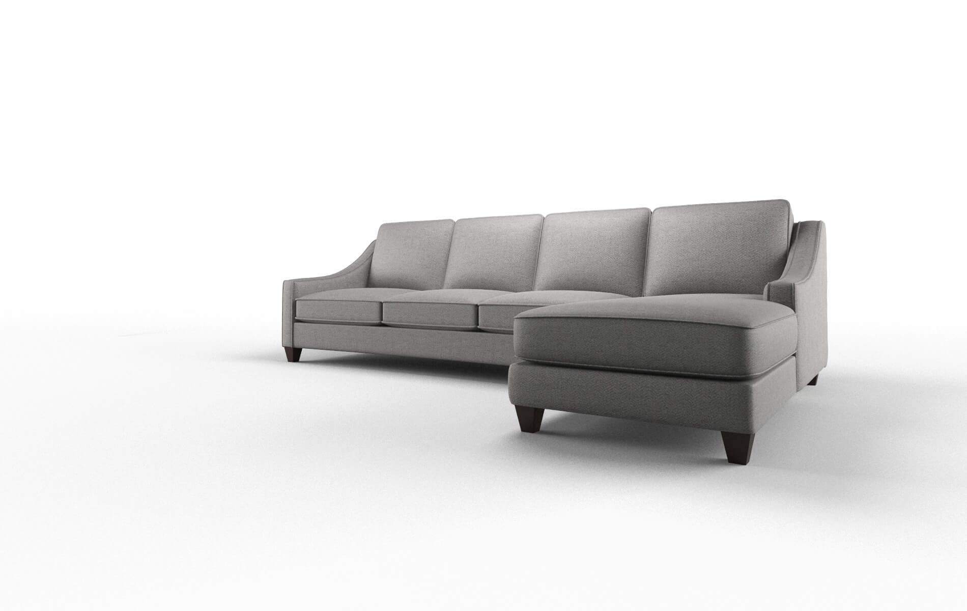 Sanda Catalina Steel Panel espresso legs 4