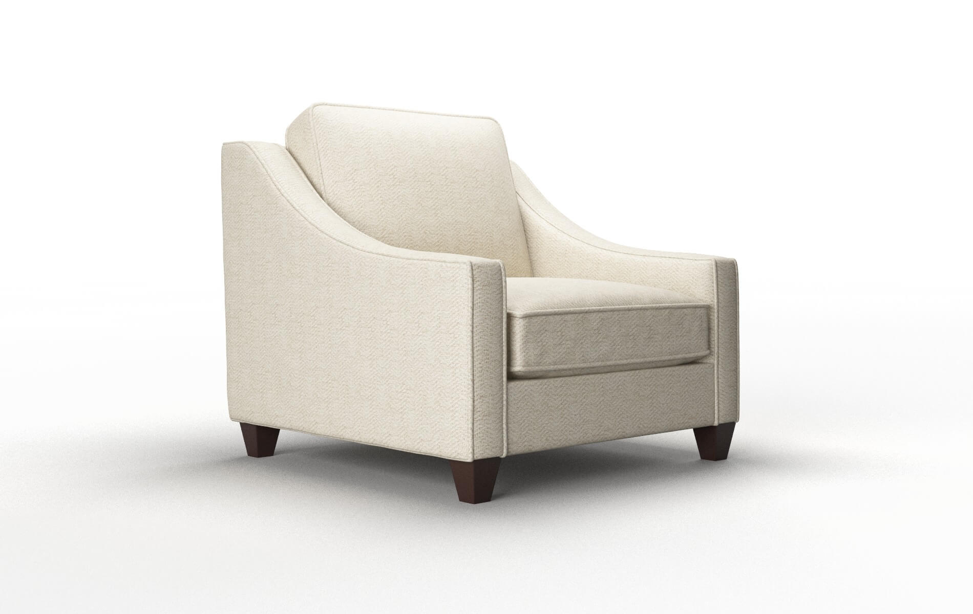 Sanda Catalina Wheat Chair espresso legs 2