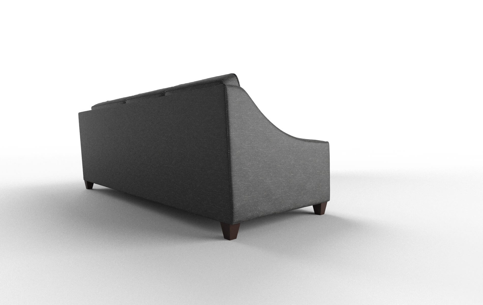 Sanda Chance Denim Sectional espresso legs 3