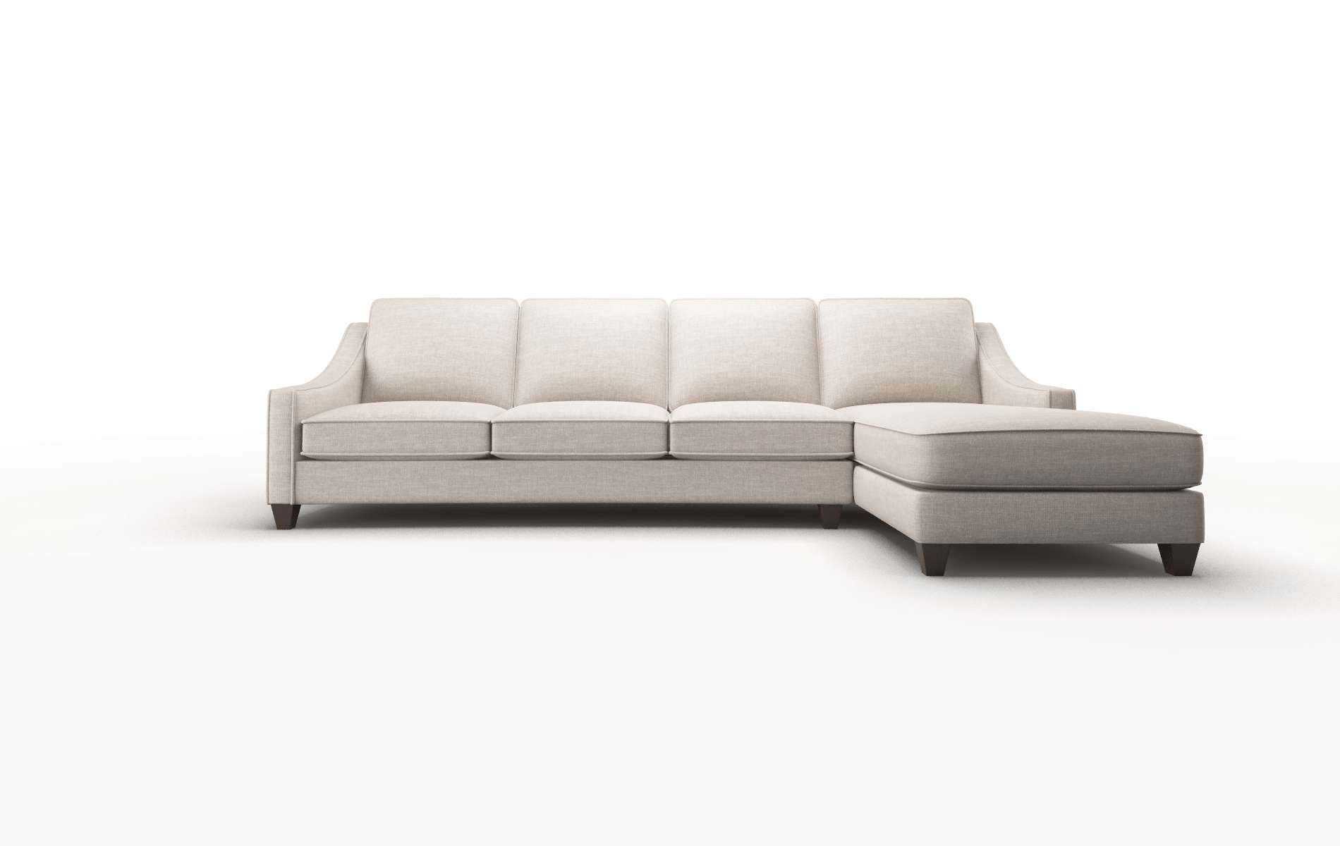 Sanda Clyde Dolphin Panel espresso legs 1