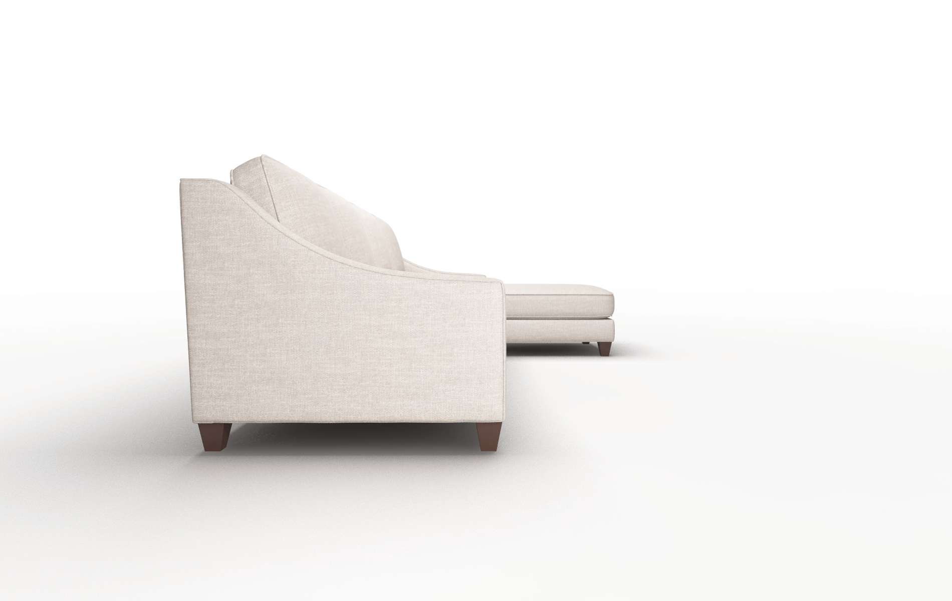 Sanda Clyde Dolphin Panel espresso legs 3