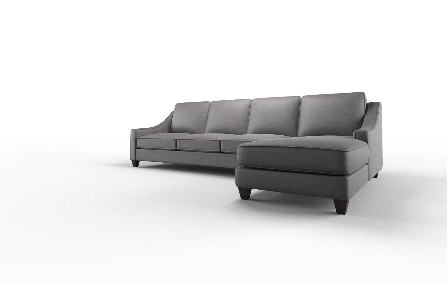 Sanda Cosmo Charcoal Panel espresso legs 4