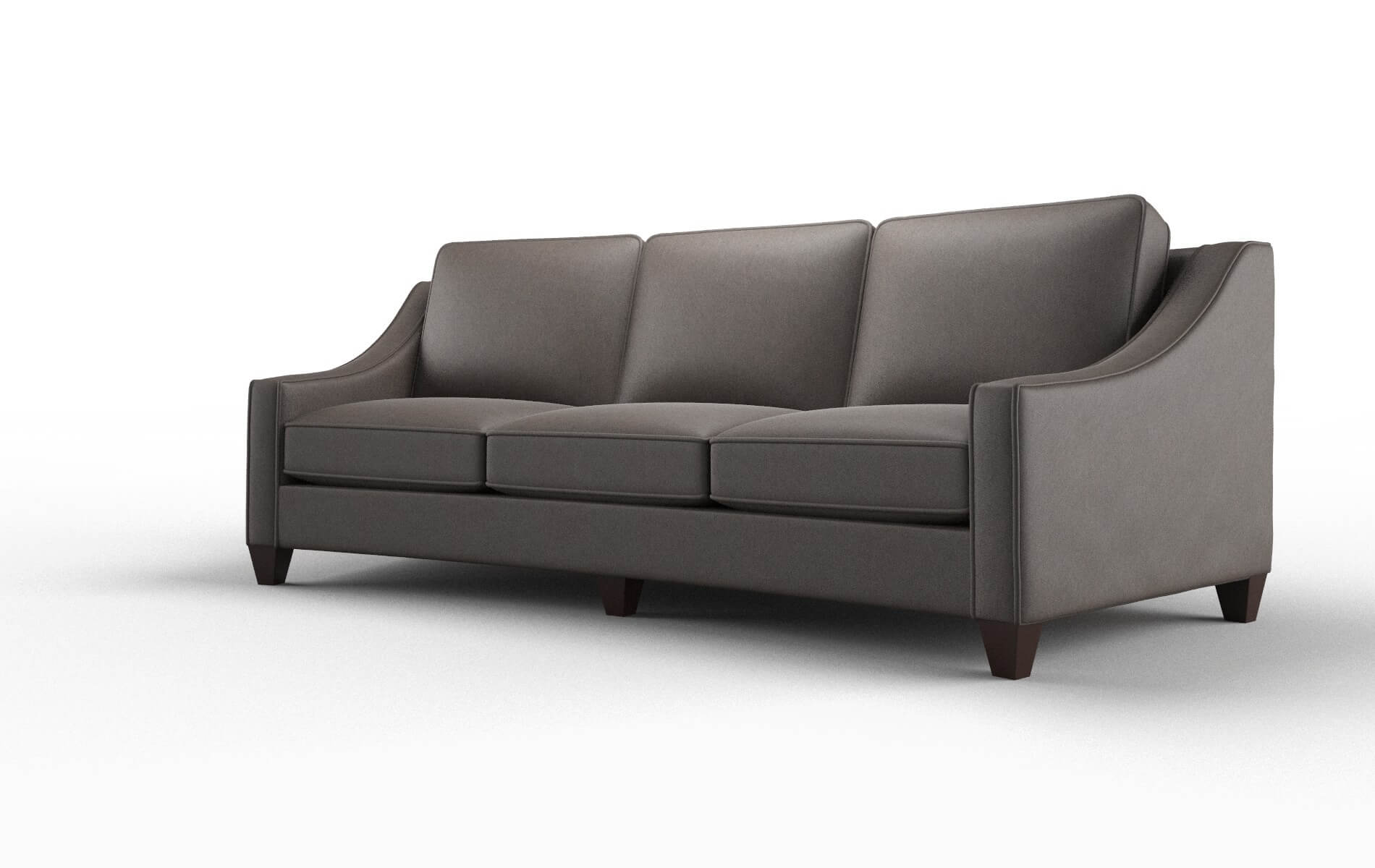 Sanda Cosmo Chocolate Sofa espresso legs 4