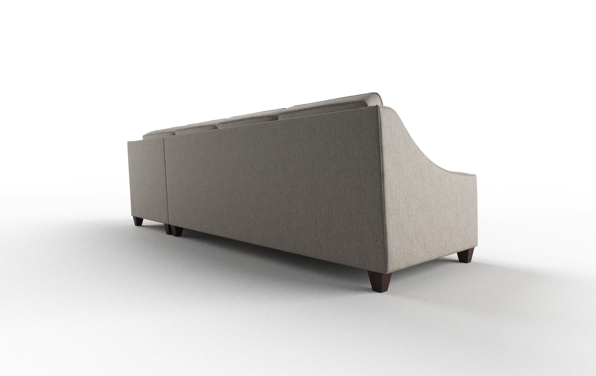 Sanda Cosmo Taupe Panel espresso legs 5