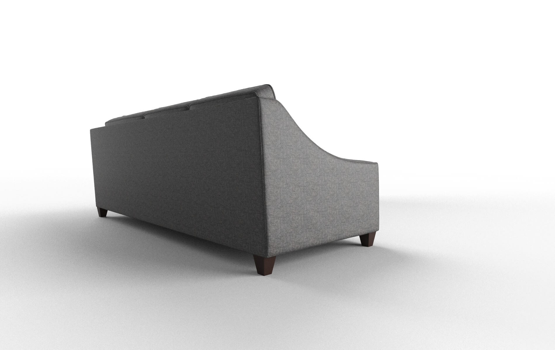 Sanda Curious Pacific Sectional espresso legs 3