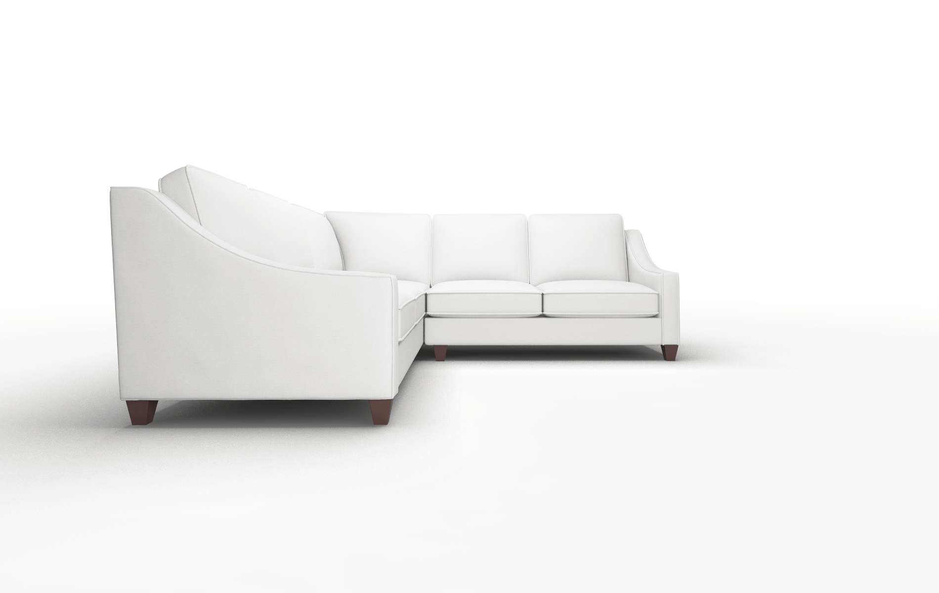 Sanda Dawson Platinum Sectional espresso legs 2
