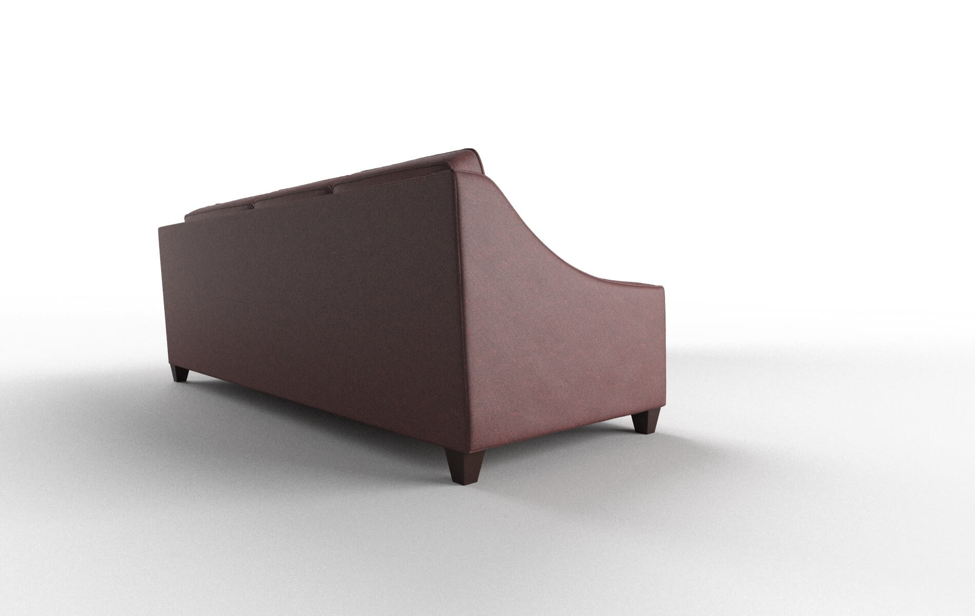 Sanda Derby Berry Sectional espresso legs 3