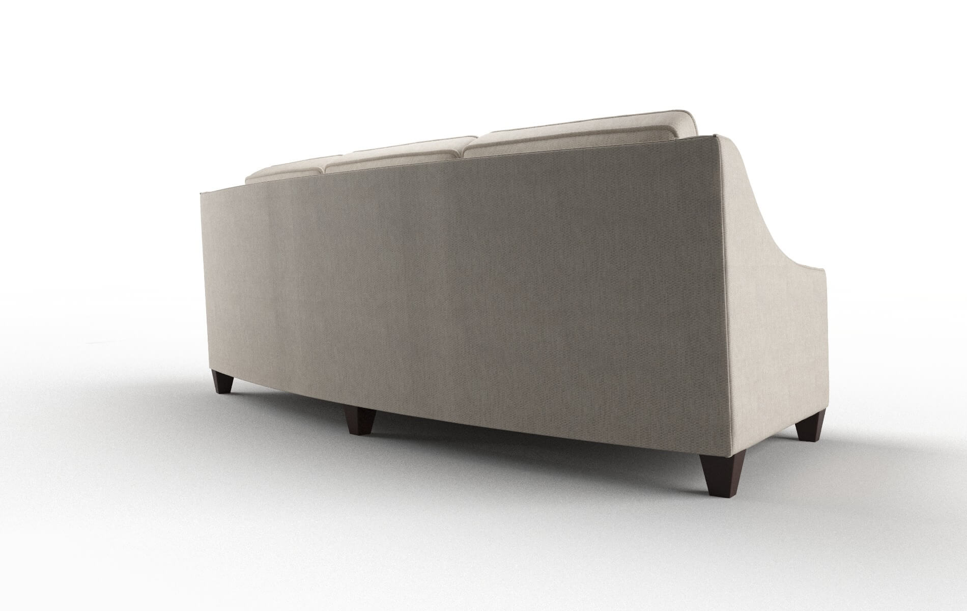 Sanda Derby Linen Sofa espresso legs 5