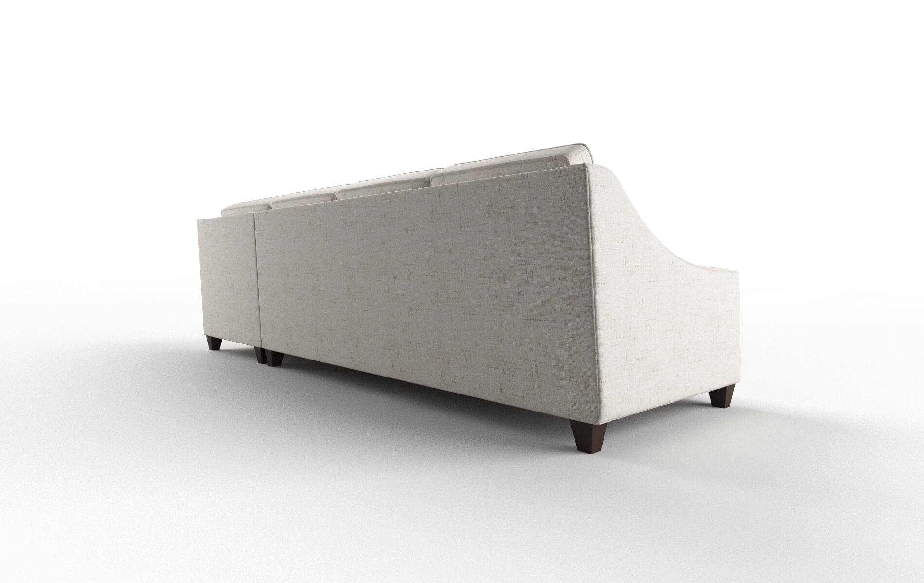 Sanda Derby Taupe Panel espresso legs 5