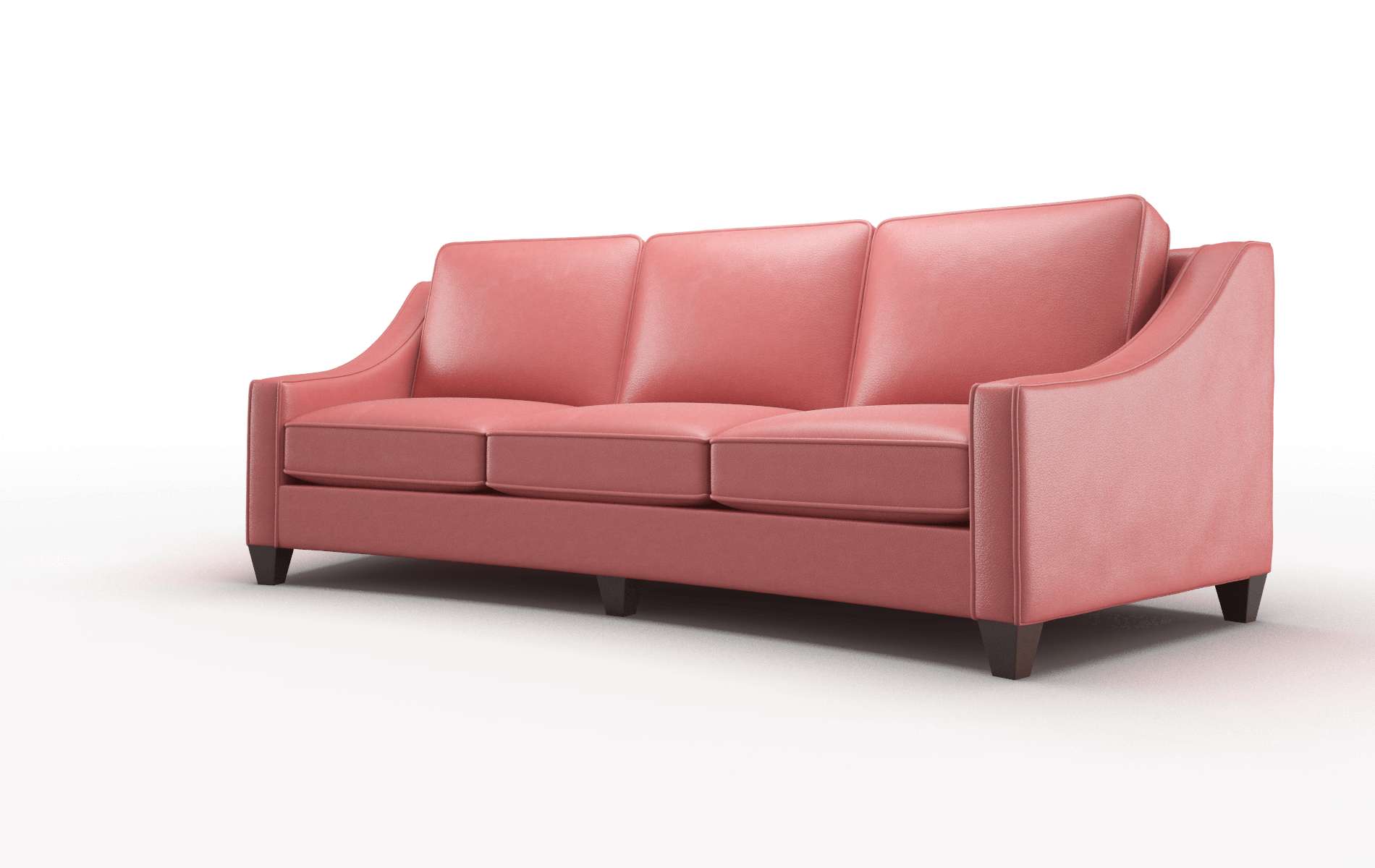 Sanda Dillion Cordovan Sofa espresso legs 4