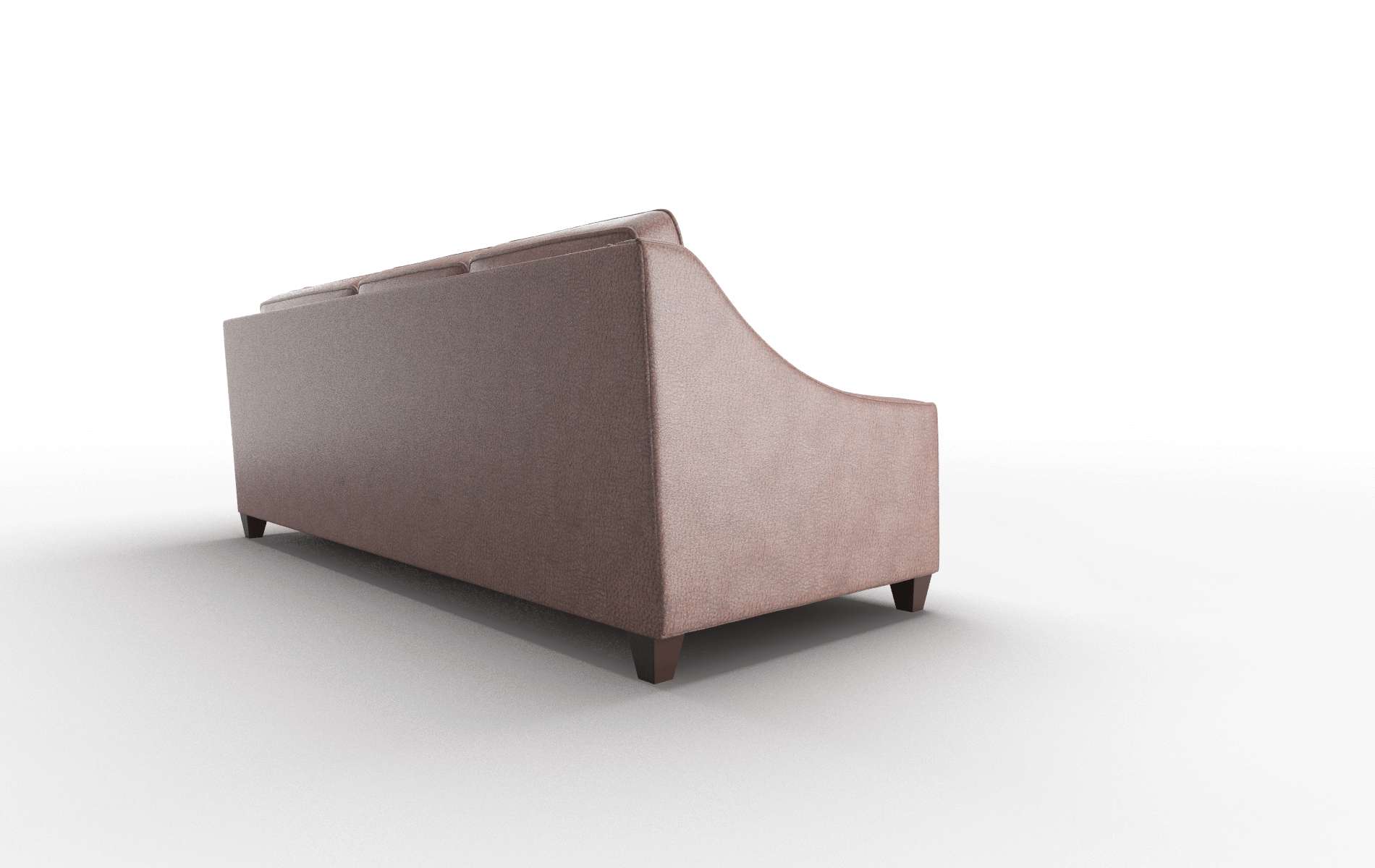 Sanda Ford Brown Sectional espresso legs 3