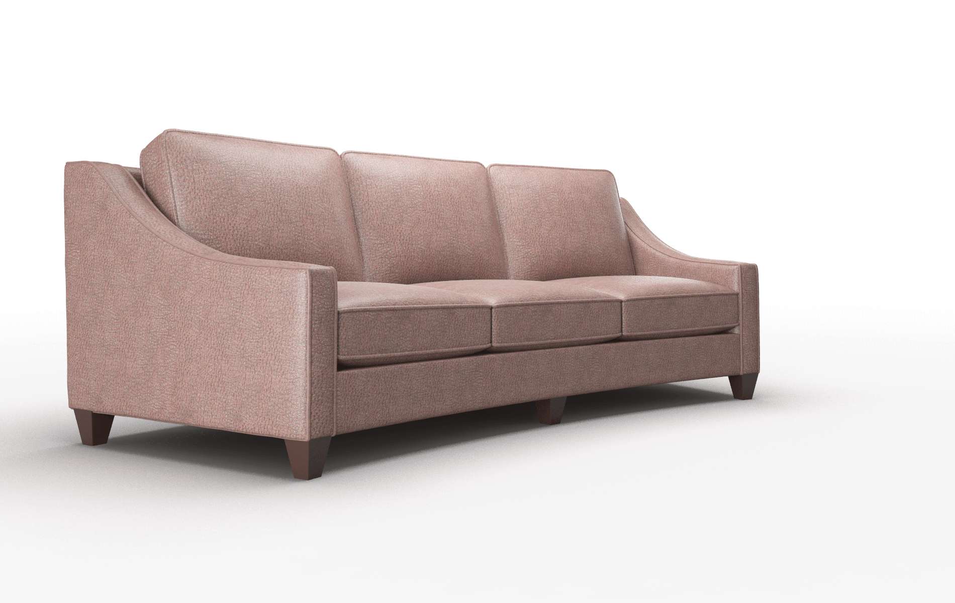 Sanda Ford Brown Sofa espresso legs 2