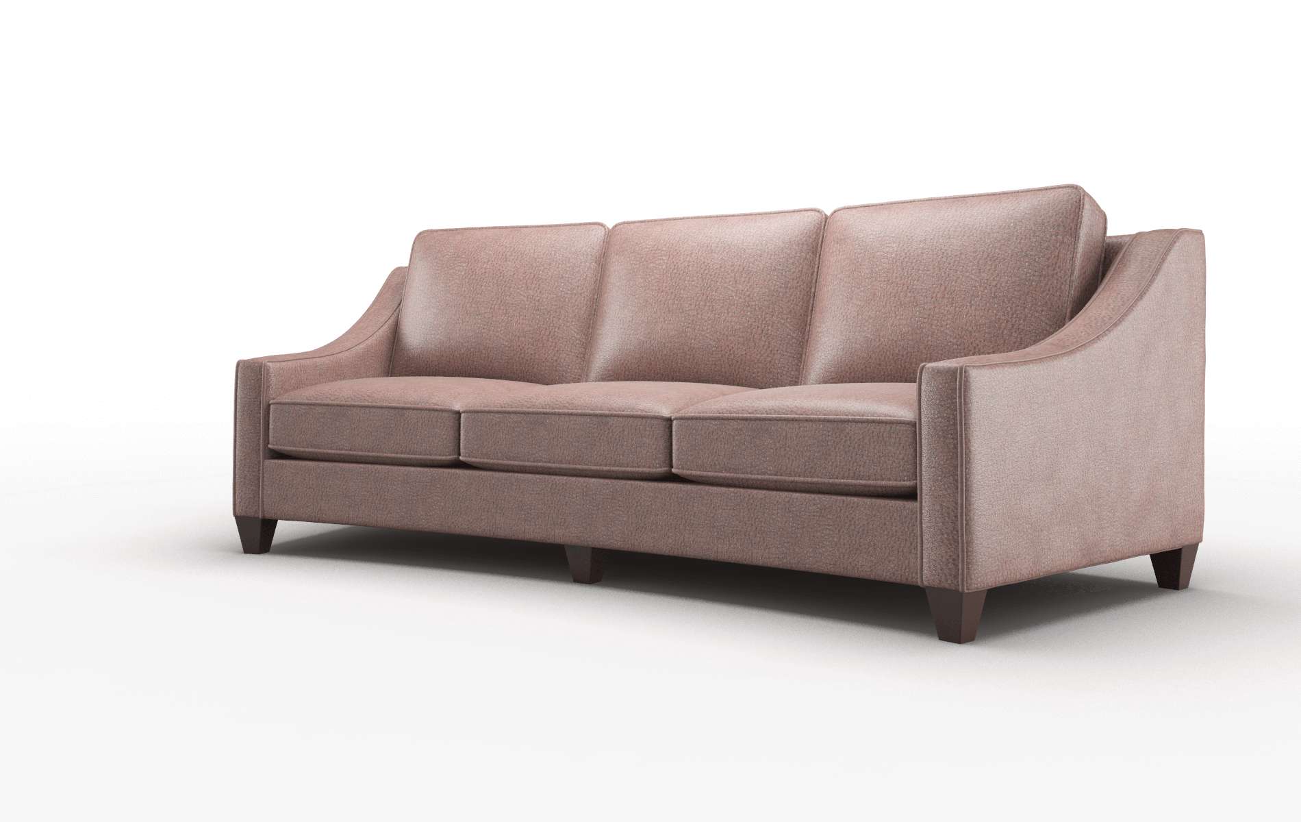 Sanda Ford Brown Sofa espresso legs 4