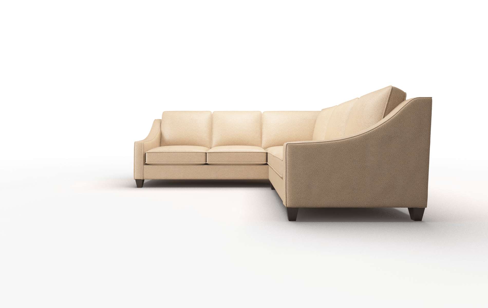 Sanda Ford Dune Sectional espresso legs 5