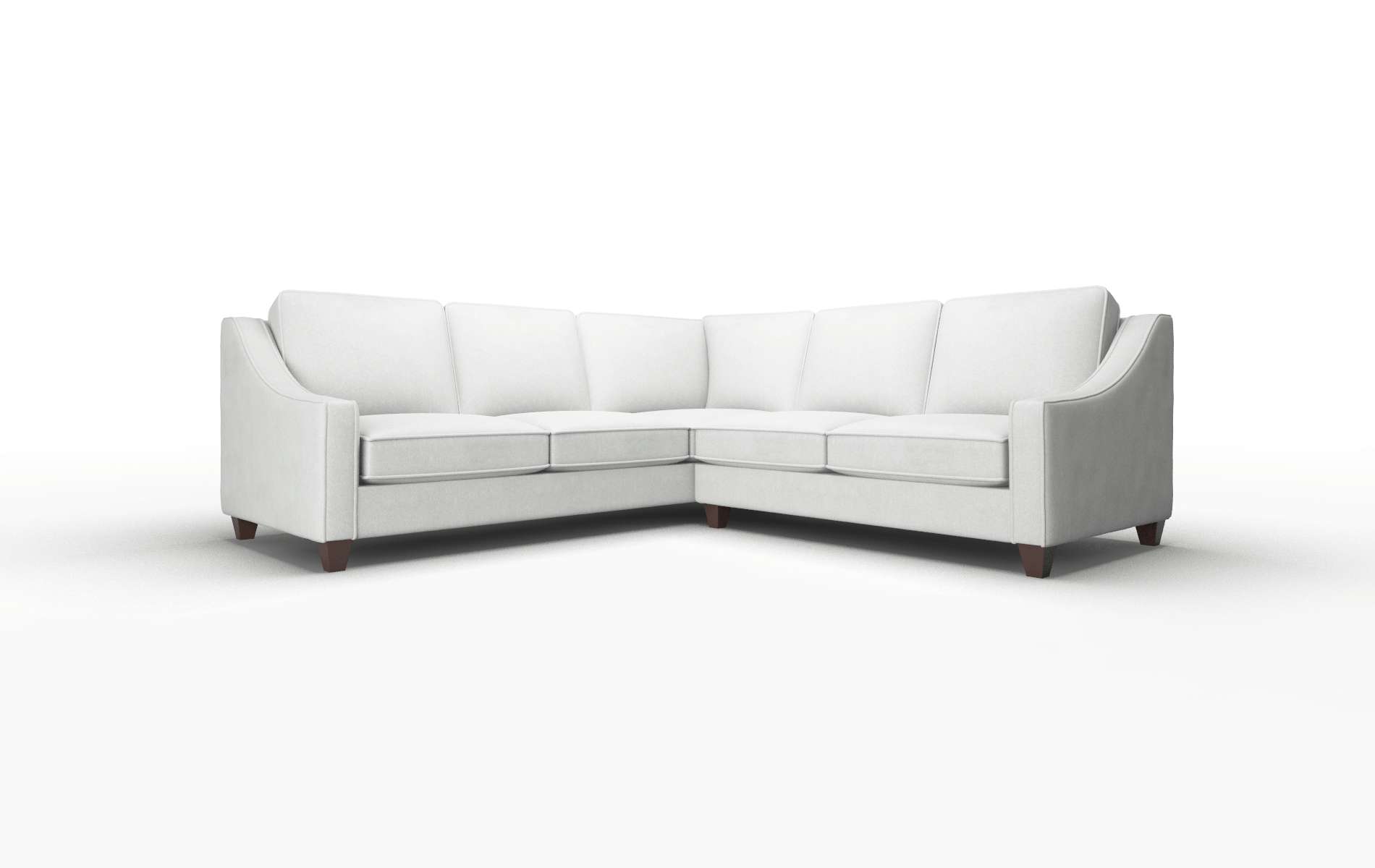 Sanda Geo sterling Sectional Espresso Legs  1