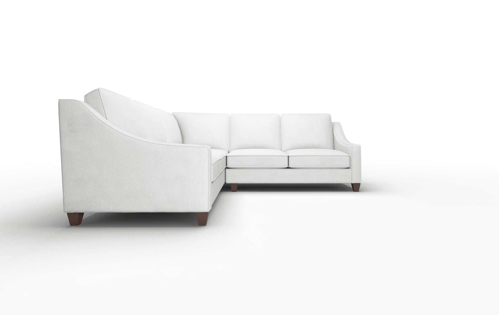 Sanda Geo Sterling Sectional espresso legs 2