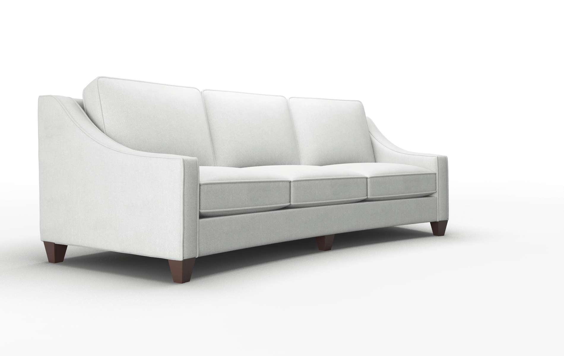 Sanda Geo Sterling Sofa espresso legs 2