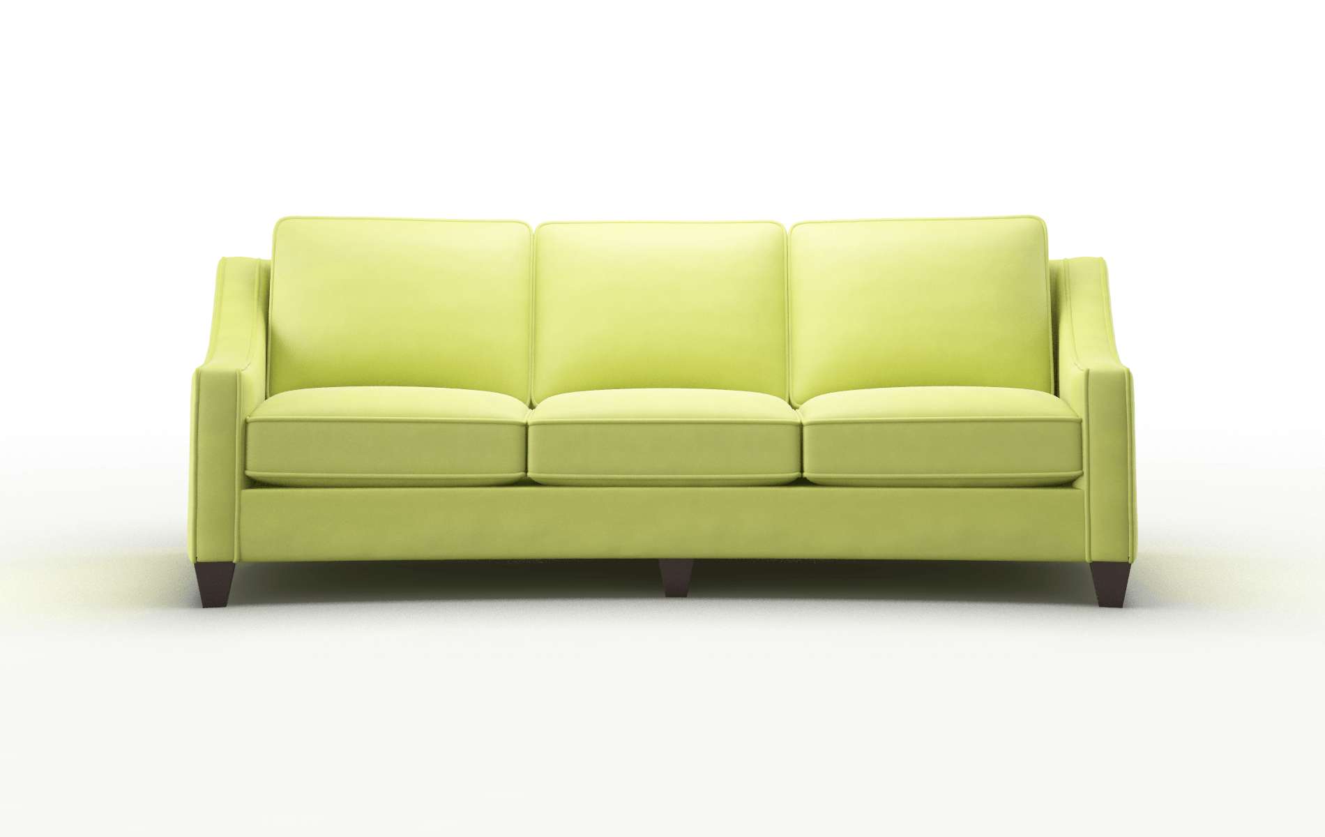 Sanda Hathaway apple Sofa Espresso Legs  1