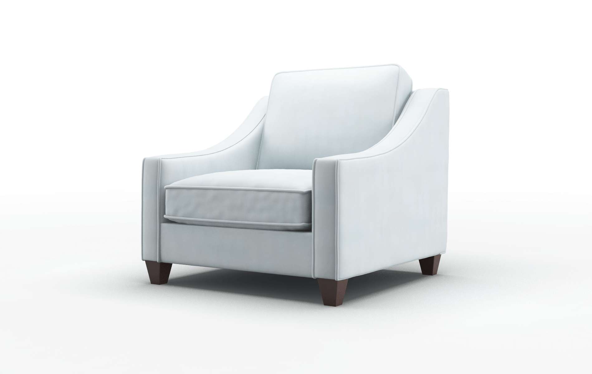 Sanda Hathaway Aqua Chair espresso legs 4