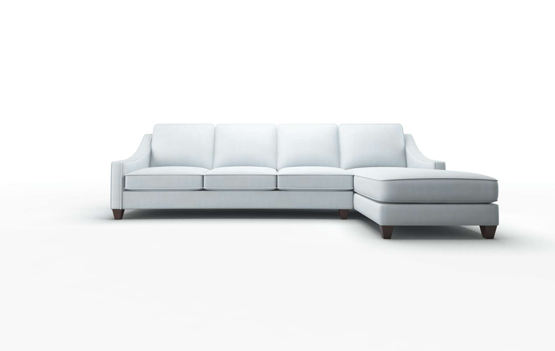 Sanda Hathaway Aqua Panel espresso legs 1