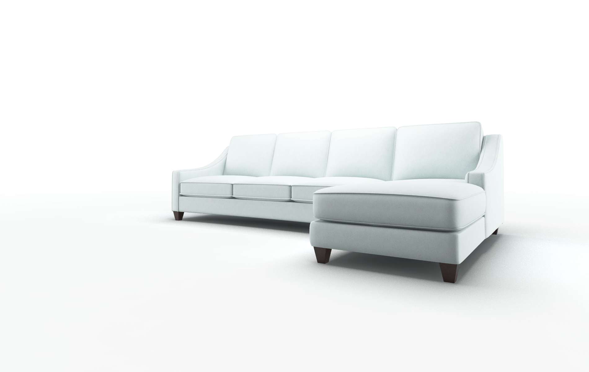 Sanda Hepburn Peridot Panel espresso legs 4