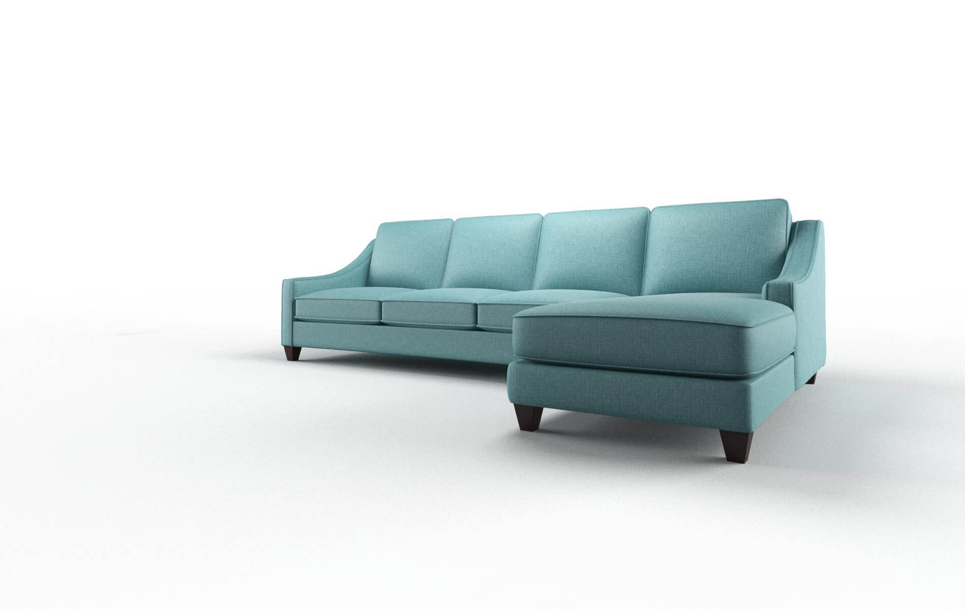 Sanda Hepburn_hrp Emerald Panel espresso legs 4