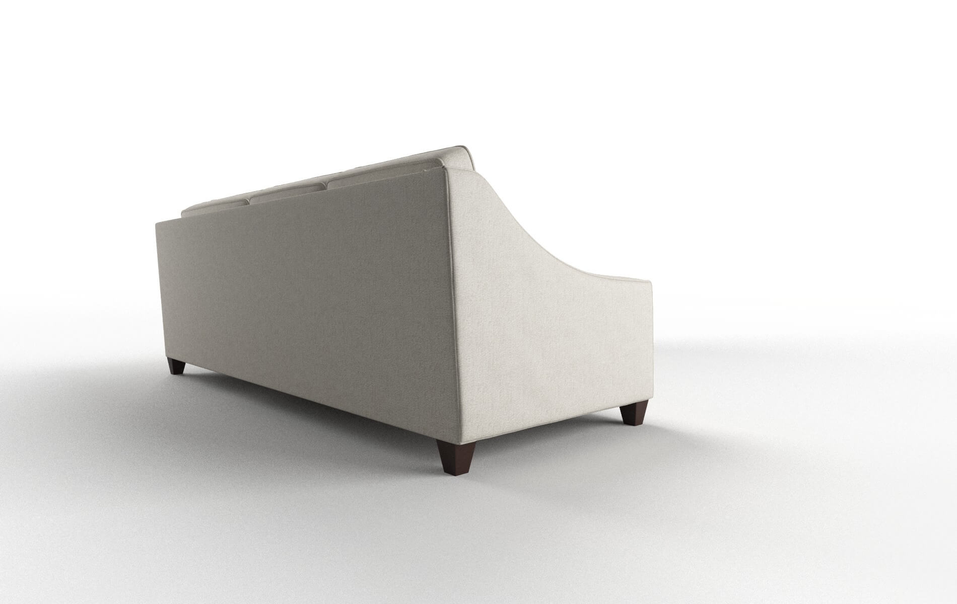Sanda Insight Dove Sectional espresso legs 3