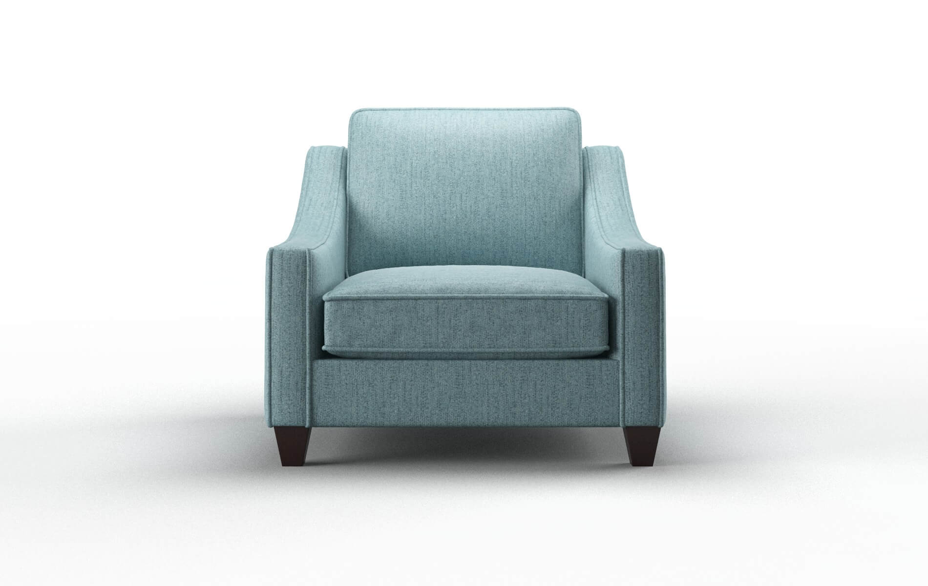Sanda Insight peacock Chair Espresso Legs  1