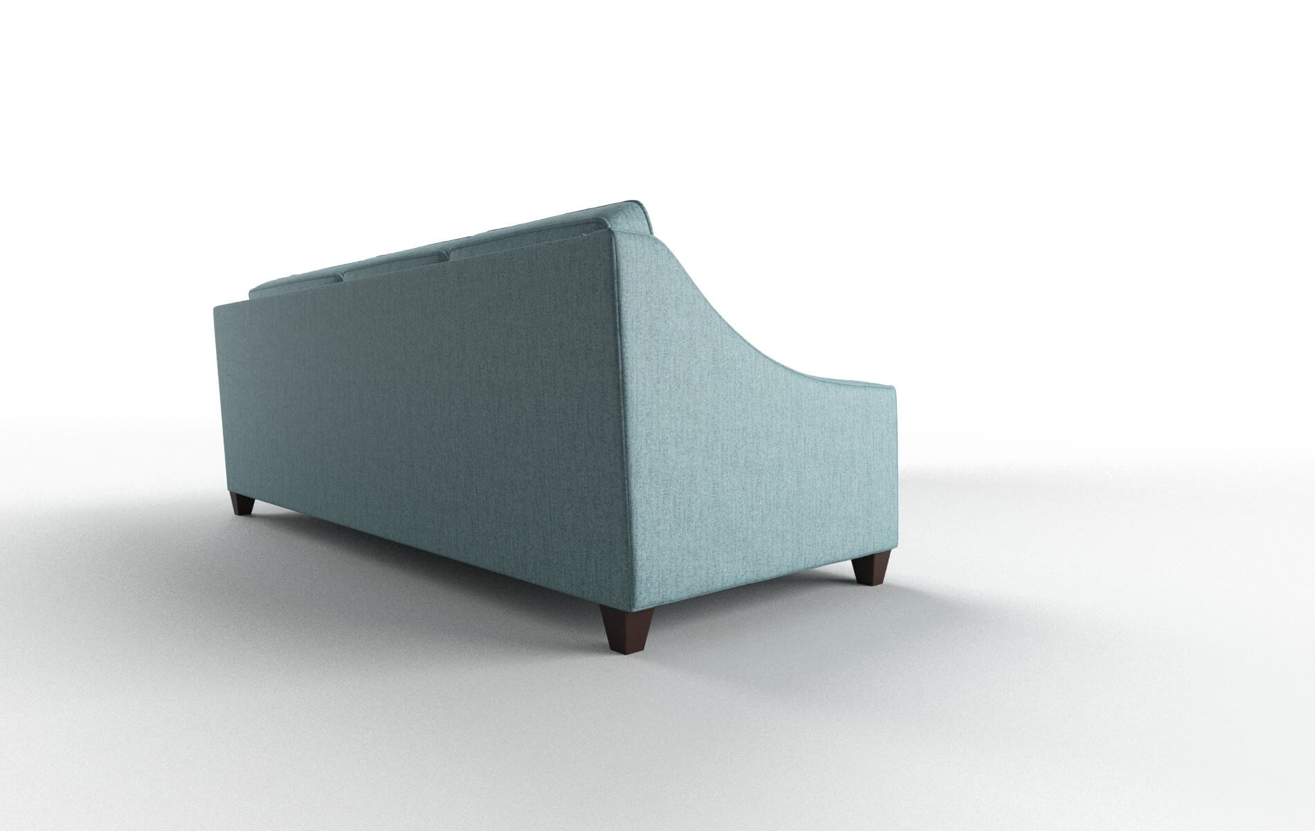 Sanda Insight Peacock Sectional espresso legs 3