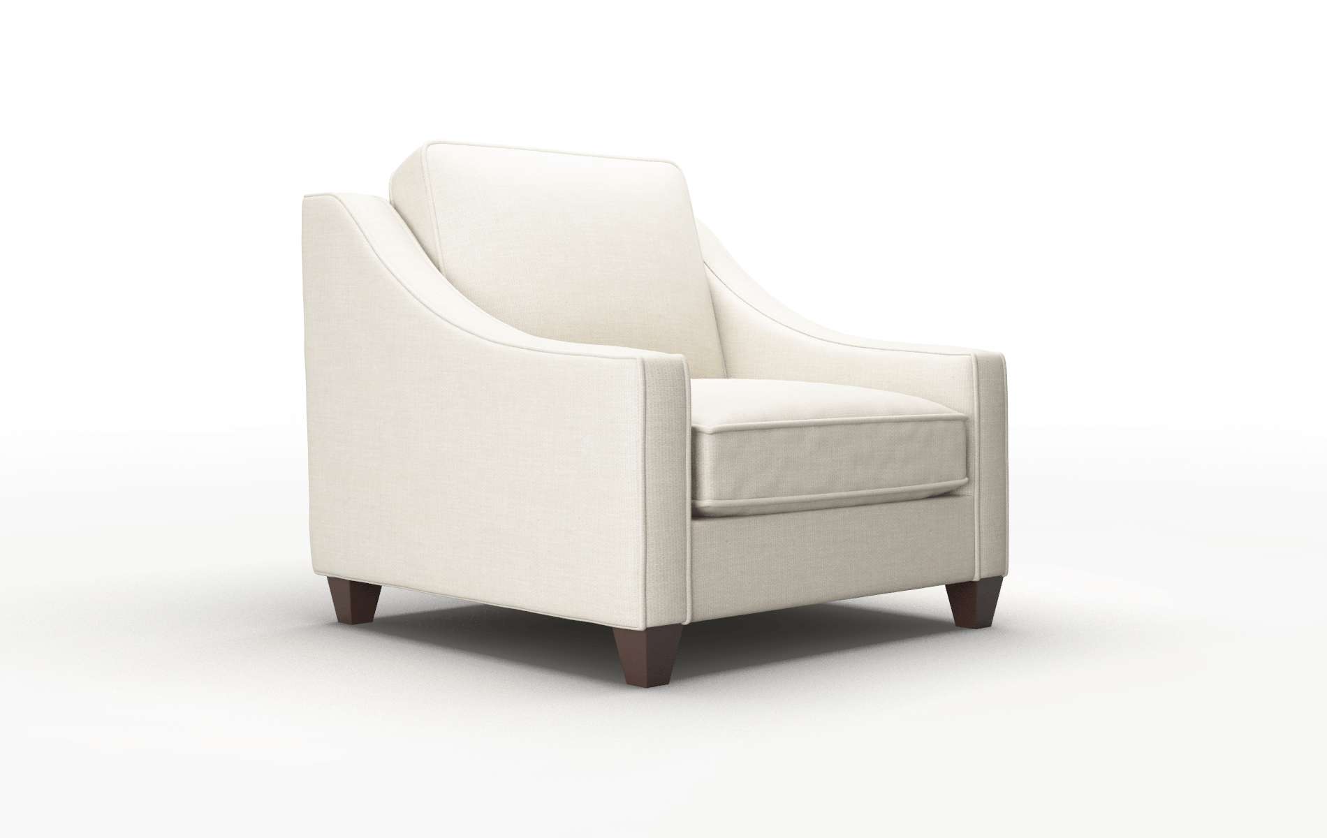 Sanda Keylargo Almond Chair espresso legs 2