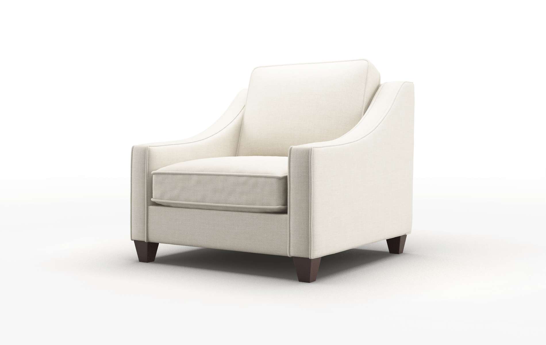Sanda Keylargo Almond Chair espresso legs 4