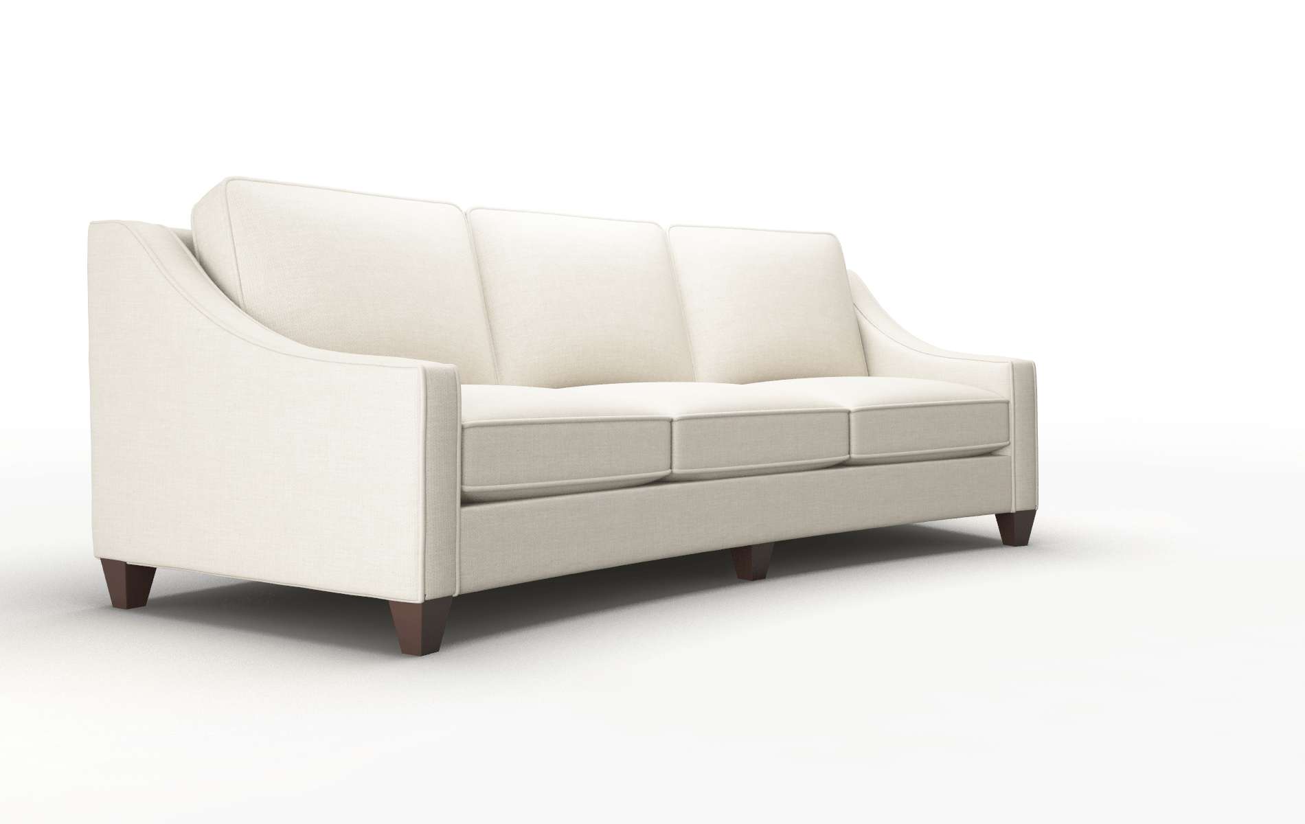 Sanda Keylargo Almond Sofa espresso legs 2