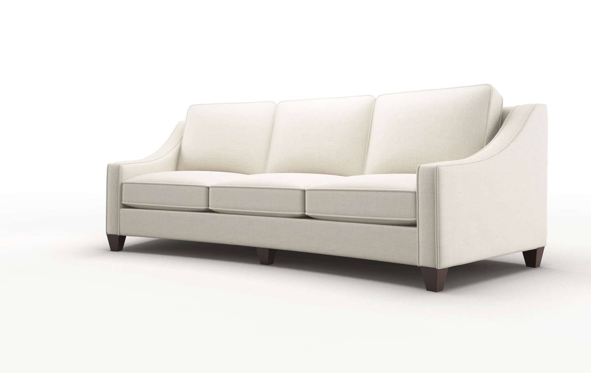 Sanda Keylargo Almond Sofa espresso legs 4