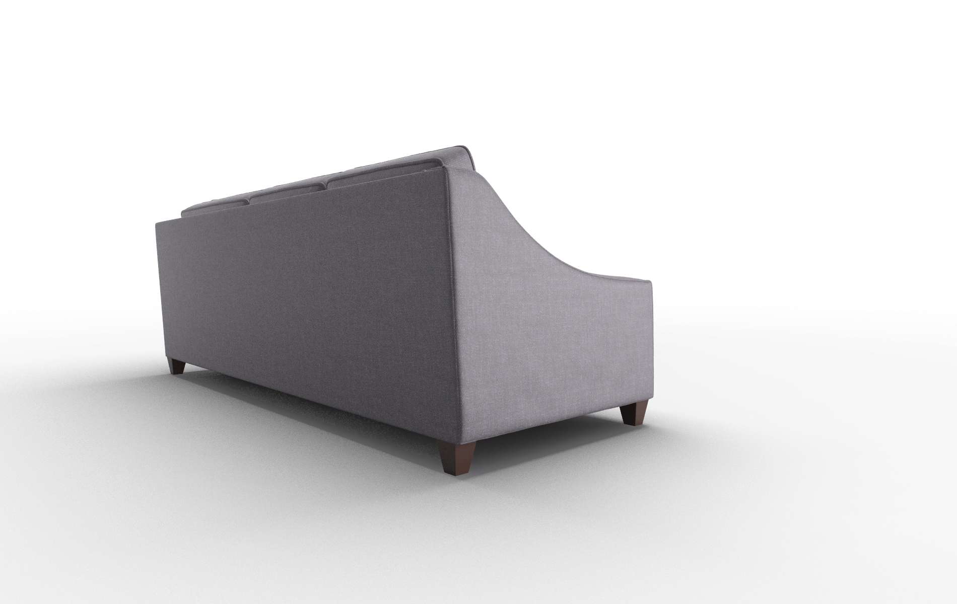 Sanda Keylargo Grape Sectional espresso legs 3